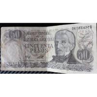 Billetes Antiguo 50 Pesos, usado segunda mano  Argentina