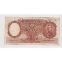 Billete Argentina 100 $ Bottero 2066 Año 1963 Bueno , usado segunda mano  Argentina