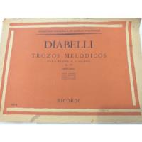 Diabelli Trozos Melódicos Para Piano A 4 Manos Op. 149(1960) segunda mano  Argentina