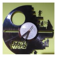 Reloj De Pared Calado En Vinilo - Star Wars segunda mano  Argentina