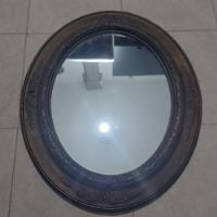 Espejo Ovalado Antiguo Madera, usado segunda mano  Argentina