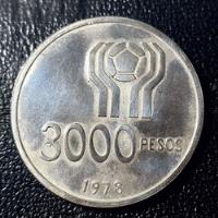 Moneda Argentina 3000 Pesos, 1978 Plata 0.900 Km# 80 - 797 segunda mano  Argentina