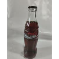 Botella Coca Cola Zero De Vidrio Cerrada , usado segunda mano  Argentina