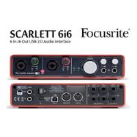 Interfaz De Audio Focusrite Scarlett 6i6 100v/240v 2.ª  Gen segunda mano  Argentina