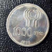 Moneda Argentina 1000 Pesos, 1978 Plata 0.900 Km# 78 - 778 segunda mano  Argentina