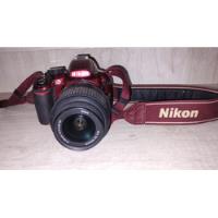  Nikon D3100 Lente 18-55mm Vr Dslr Color Rojo  segunda mano  Argentina