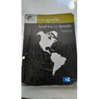 Geografía América Y El Mundo Echeverria Capaz Az D14, usado segunda mano  Argentina