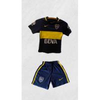 Conjunto Boca Juniors Niño Talle 6 Camiseta + Short segunda mano  Argentina