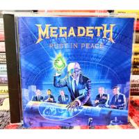 Megadeth Cd Rust In Peace Italiano Capitol Records Como Nuev segunda mano  Argentina