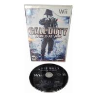 Juego Nintendo Wii Call Of Duty World War - Original Fisico segunda mano  Argentina