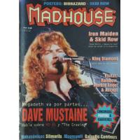 Revista Madhouse 67 Julio 1996 Megadeth Maiden King Diamond segunda mano  Argentina