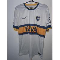 Camiseta Boca Juniors 2015 Bbva Original Blanca Talle Xl segunda mano  Argentina