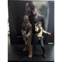 Star Wars Han Solo Y Chewbacca - Kotobukiya Artfx+ segunda mano  Argentina