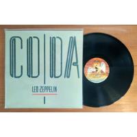 Led Zeppelin Coda 1988 Disco Lp Vinilo Brasil segunda mano  Argentina