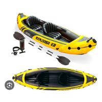 Kayak Inflable Intex  K2 Explorer Con 2 Usos!!!, usado segunda mano  Argentina