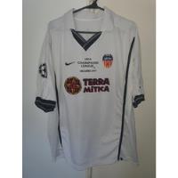 Camiseta Valencia Nike 2001 #35 Aimar Final Champions League segunda mano  Argentina