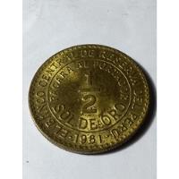 Usado, Moneda De Perú Medio Sol De Oro 1961 segunda mano  Argentina