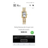 Reloj Bulova Oportunidad Modelo Cartier Súper Precio segunda mano  Argentina
