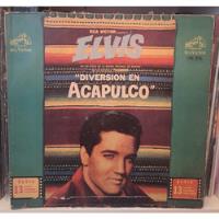 Usado, Elvis Presley - Diversion En Acapulco - Vinilo Argentino (d) segunda mano  Argentina