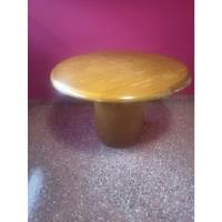mesa madera redonda extensible segunda mano  Argentina