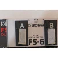 Boss Fs6 Fs-6 Doble Pedal Selector 2 En 1  segunda mano  Argentina