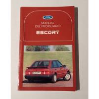 Manual Propietario Ford Escort segunda mano  Argentina
