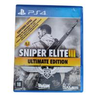 Sniper Elite 3 Ultimate Edition - Físico - Ps4 segunda mano  Argentina