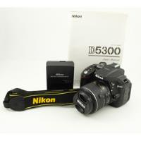 Usado,  Nikon Kit D5300 + Lente 18-55mm Vr Dslr Color  Negro  segunda mano  Argentina
