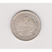 Moneda Argentina 20 Ctvs Año 1882 Plata Excelente, usado segunda mano  Argentina