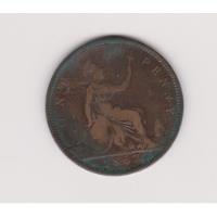 Moneda Inglaterra 1 Penny Año 1867 Bueno, usado segunda mano  Argentina