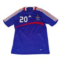 Camiseta Selección De Francia 2008 adidas #20 Trezeguet , usado segunda mano  Argentina