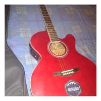 Guitarra Electroacustica Menphis ,color Rojo,impecable !, usado segunda mano  Argentina