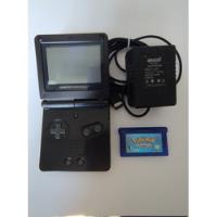Game Boy Advance Sp (onyx)  + Pokemon Zafiro (inglés) segunda mano  Argentina