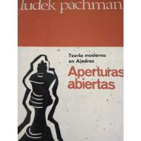 aperturas abiertas ludek pachman segunda mano  Argentina