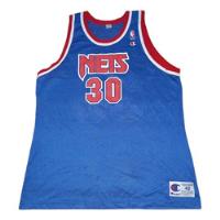 Camiseta De Los Nets Nba 1996/97 Champion #30 Kittles , usado segunda mano  Argentina