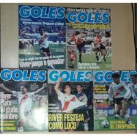 Lote De 5 Revistas Goles River Plate Descripción segunda mano  Argentina
