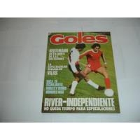 Revista Goles 1567 River Pinino Mouzo Maradona Vilas 1979  segunda mano  Argentina
