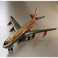Usado, Juguete Antiguo Avion De Chapa Boeing 707 Twa Japan segunda mano  Argentina