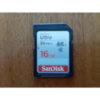 Tarjeta Memoria Sandisk Ultra 16gb 30mb - Muy Poco Uso segunda mano  Argentina