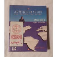 Libro Administración Una Perspectiva Global Koontz Weihrich segunda mano  Argentina