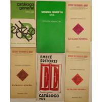 Lote 12 Catálogos De Libros Editoriales Década 60 - 70 segunda mano  Argentina