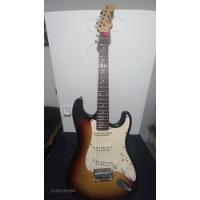 Guitarra Eléctrica Leonard Stratocaster Sunburst + Amp 5w segunda mano  Argentina