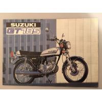 Folleto Suzuki - Gt 185 (1978) segunda mano  Argentina