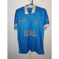Camiseta Seleccion Israel Azul Diadora 1992 Utileria #10  segunda mano  Argentina