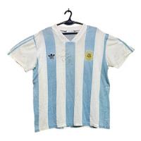 Camiseta Seleccion Argentina adidas Firmada Por D.maradona  segunda mano  Argentina