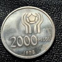 Moneda Argentina 2000 Pesos, 1978 Plata 0.900 Km# 79 - 824, usado segunda mano  Argentina