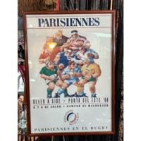 Poster Cigarrillos Parisiennes Rugby Año 1994 Cuadro Origina segunda mano  Argentina