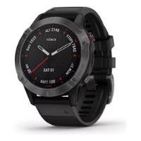 Reloj Garmin Fenix 6 Zafiro Negro Mapas Gps Smartwatch segunda mano  Argentina
