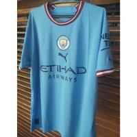Camiseta Titular Manchester City 2022/23 Original, usado segunda mano  Argentina
