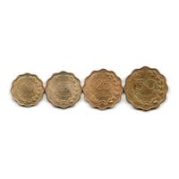 Paraguay Lote Serie 4 Monedas 10, 15, 25 Y 50 Centimos 1953 segunda mano  Argentina